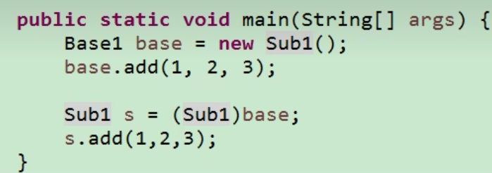 多态性练习main方法 img